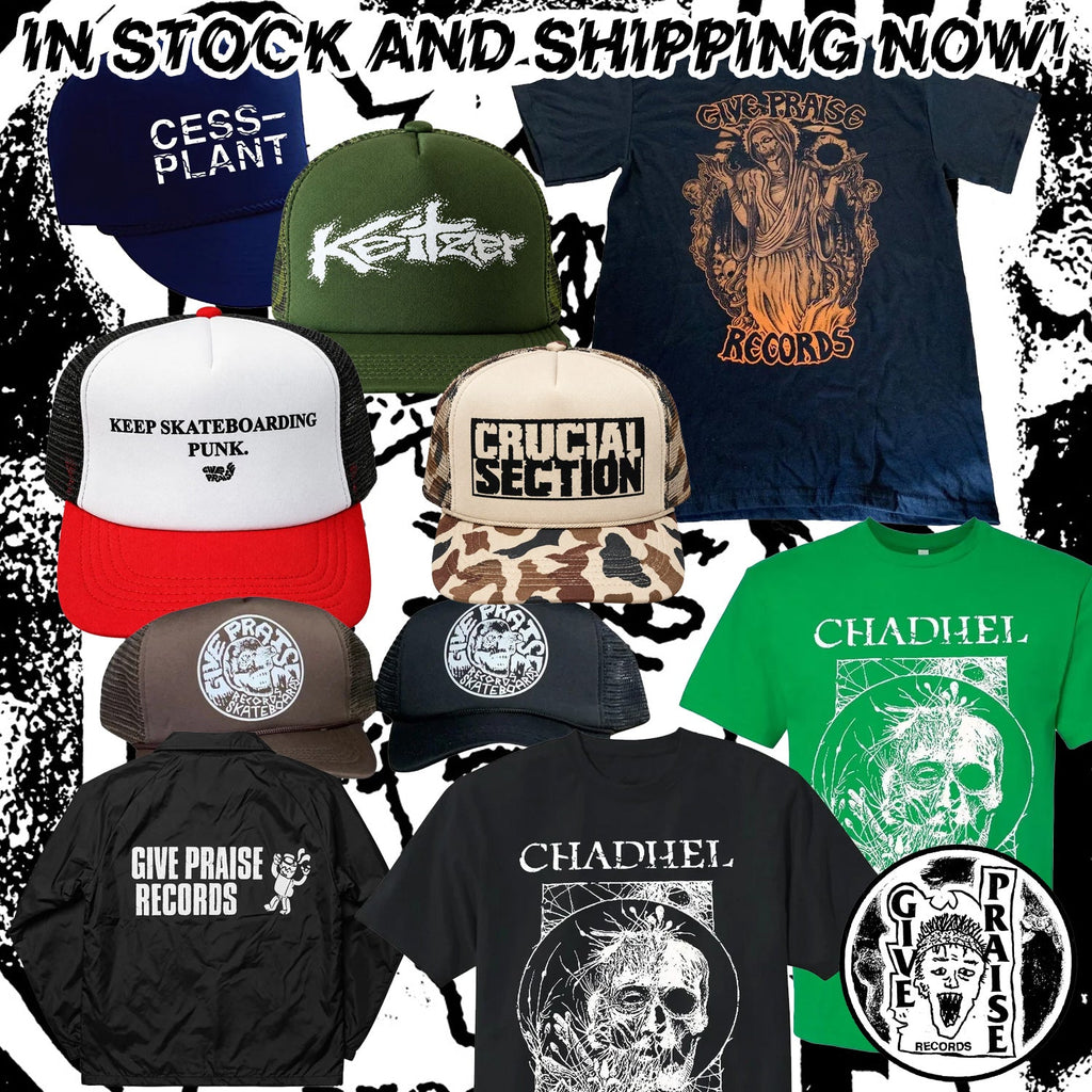 New arrivals from PIZZA HI-FIVE, PSUDOKO, NECROPHILIACS, WADGE and more - plus a Halloween mask