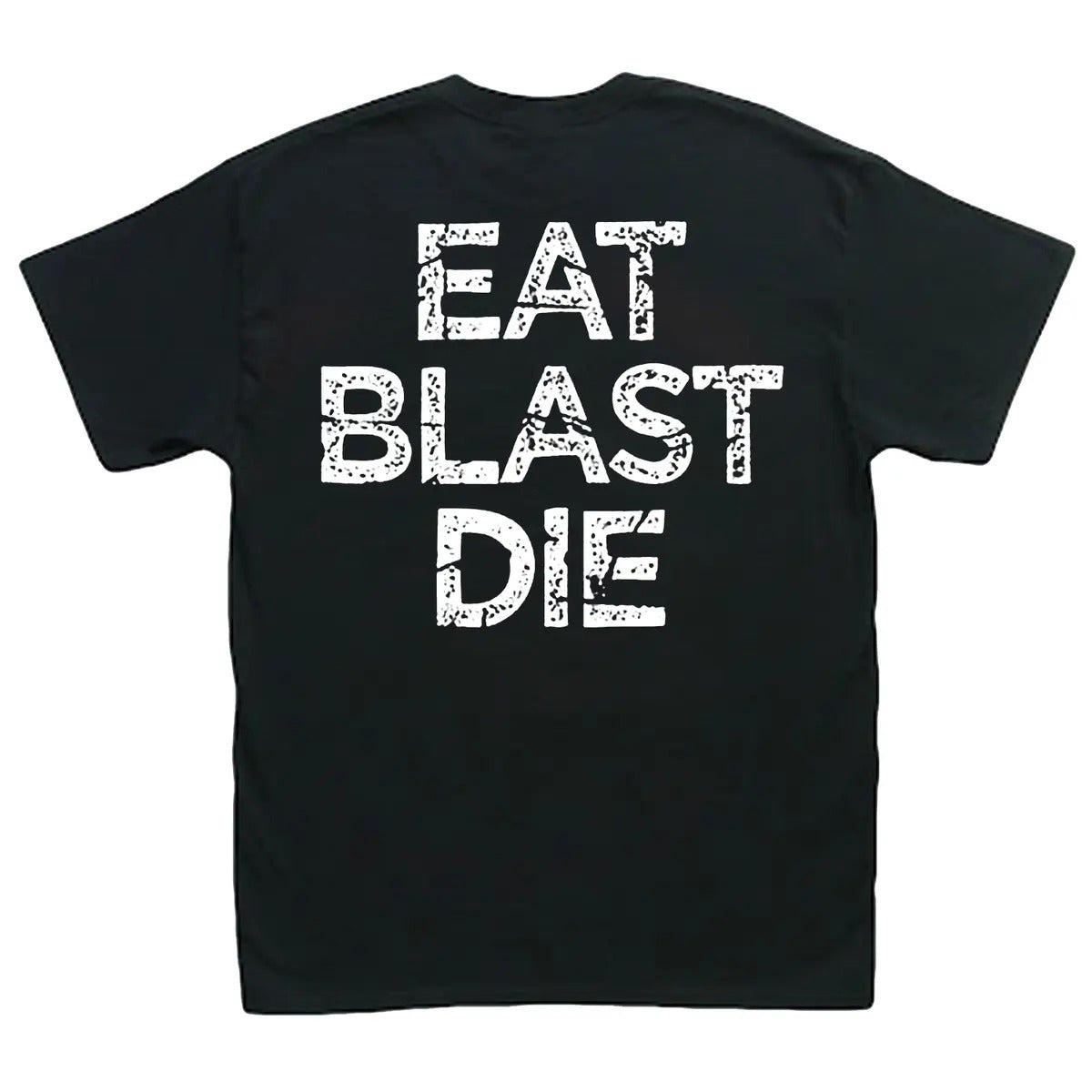 Chadhel 'Eat Blast Die' Black shirt