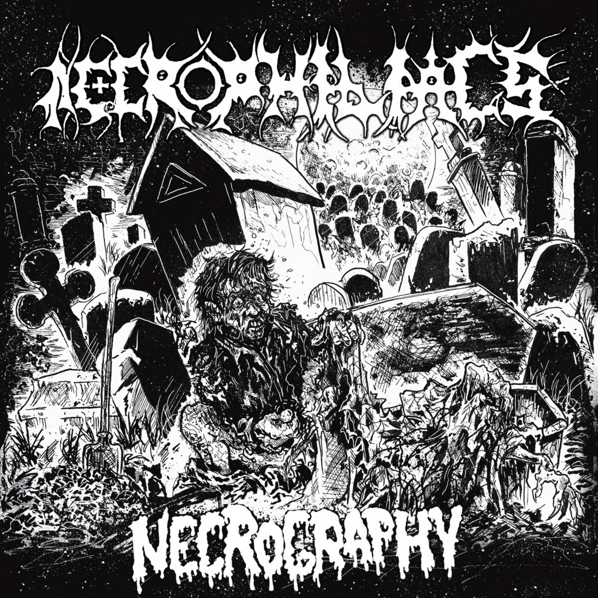 Necrophiliacs 'Necrography' 2xCD