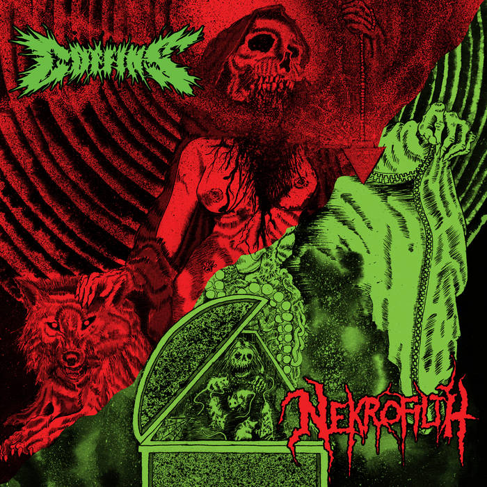 Coffins / Nekrofilth - Split CD