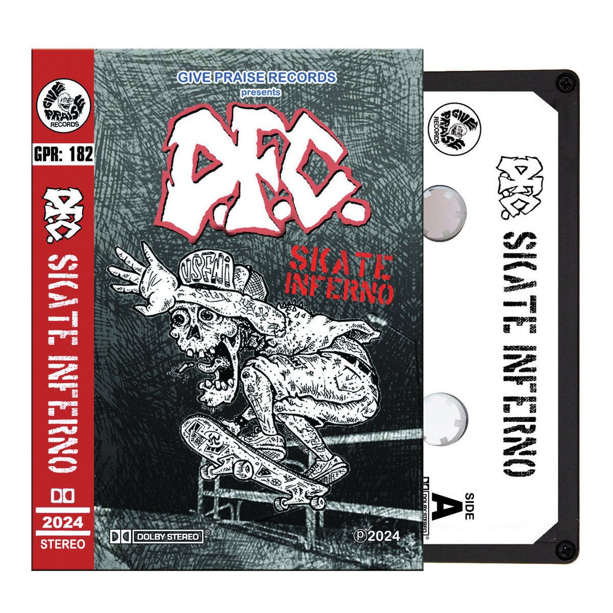 D.F.C 'Skate Inferno' Cassette - Give Praise Records