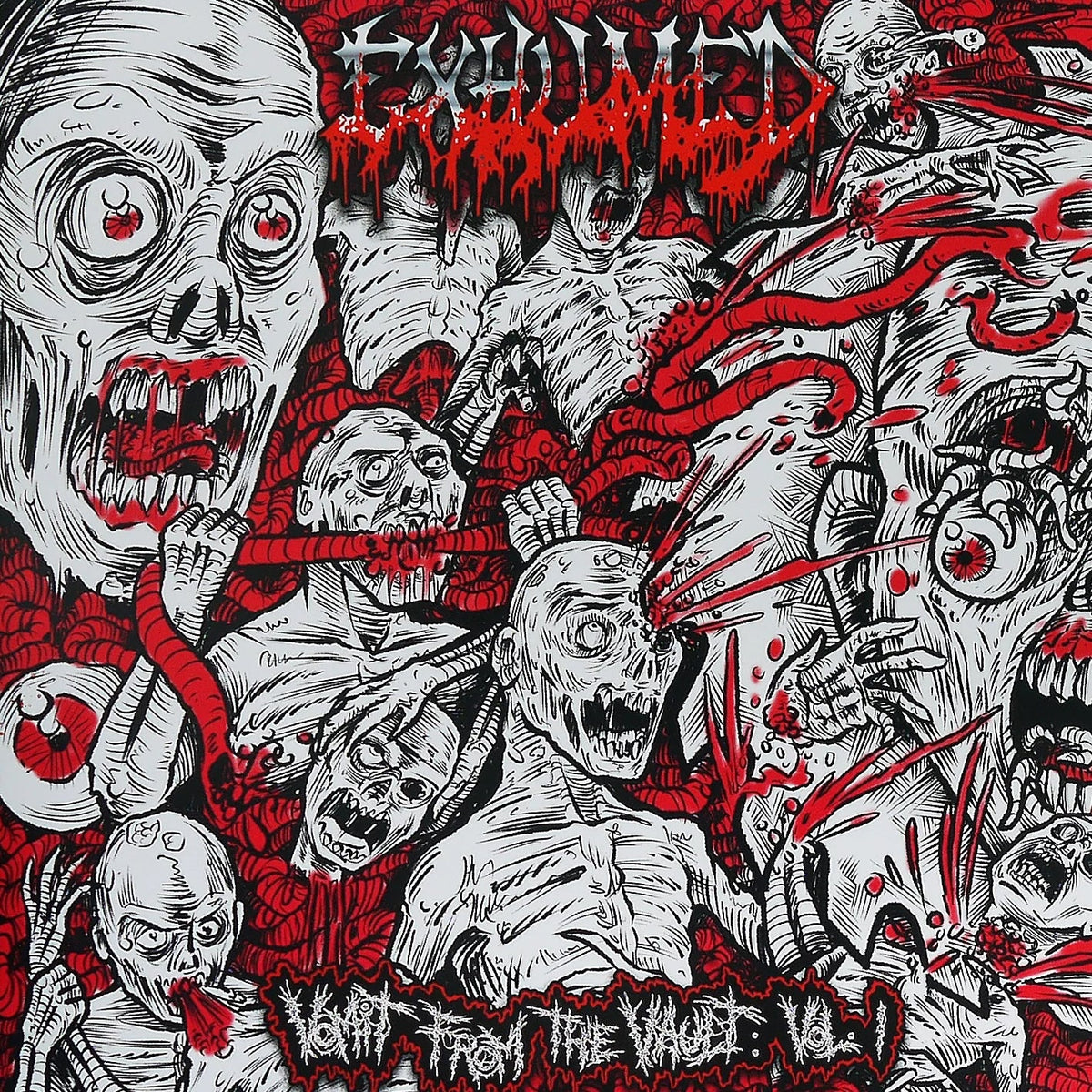 Exhumed - Vomit From The Vault Volume 1 LP - Give Praise Records