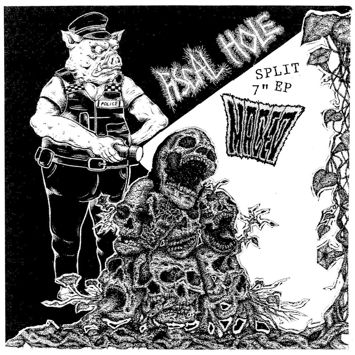 Fiscal Hole / Maced - Split 7" - Give Praise Records