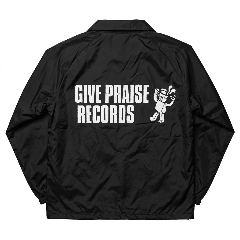 Give Praise Records 'Robot Logo' windbreaker