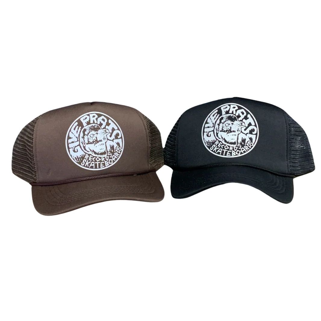 Give Praise Records and Skateboarding 'Team' trucker hat