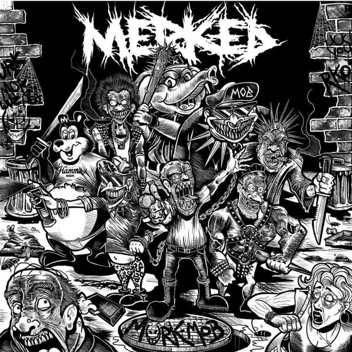 Merked - Murk Mob LP