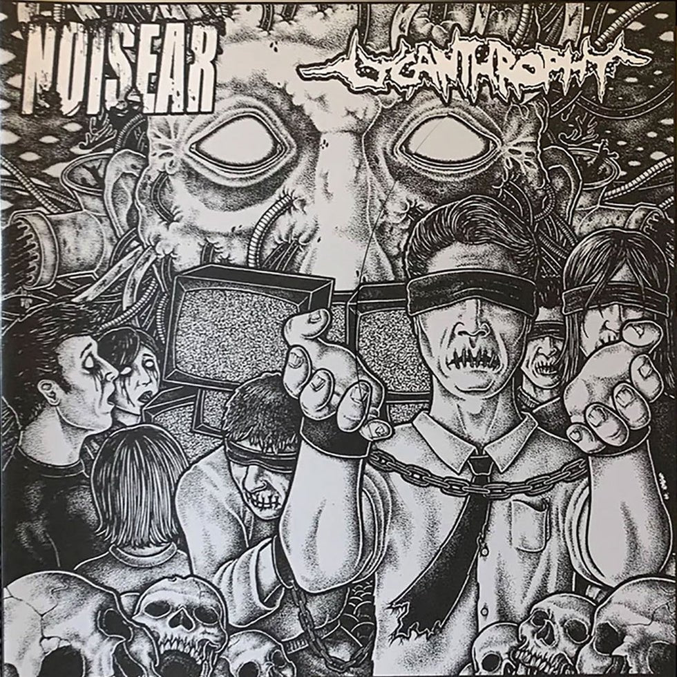 Noisear / Lycanthrophy 'Split' 7" - Give Praise Records